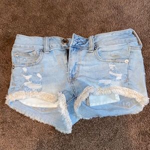 american eagle short shorts